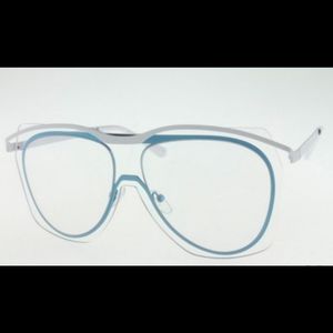 Aviator Sunglasses with Unique Double Lens 